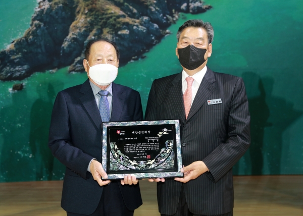 태안종합실내체육관 개관식 (군민대상 김동민)