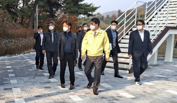 청양군-한국농어촌공사 청양지사, 합동 국가안전대진단 실시 모습