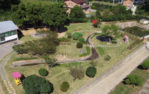 근흥면 안흥초등학교 내 ‘학교숲’ 모습.