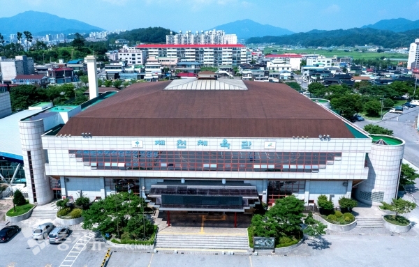 제천체육관 전경 (사진=제천시)