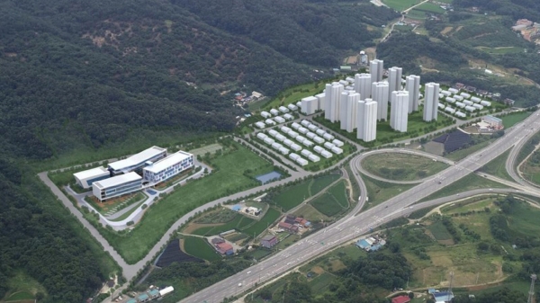 동현지구 스마트 창조도시 조감도