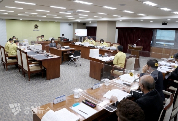 충남도의회 기획경제위원회 행정사무감사