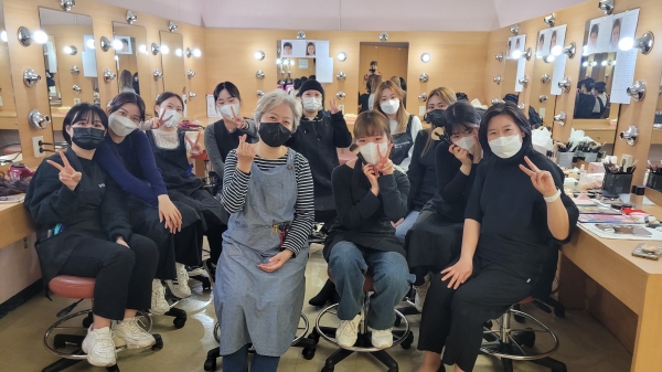 뷰티과, 대전 예술의 전당 오페라 분장 참여