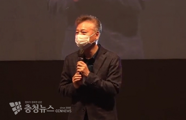 축사하는 홍성국 의원