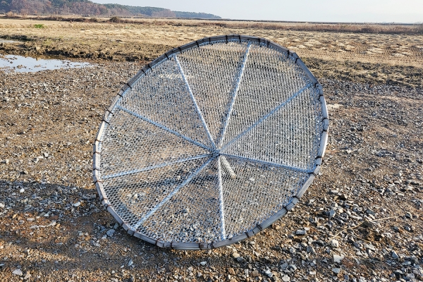 기증받은 황새 둥지