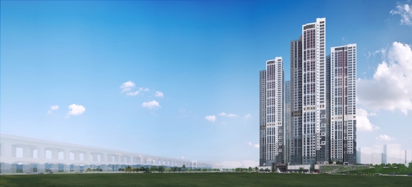 힐스테이트 천안아산역 퍼스트 투시도