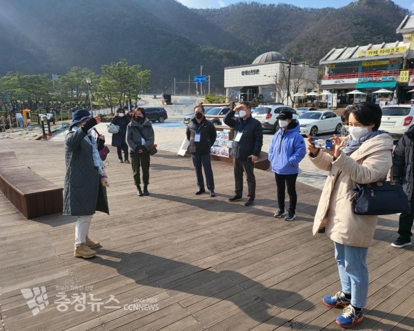 팸투어 사진(사진=단양군)