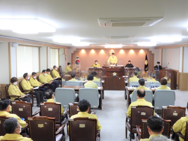 대덕구의회 본회의장 모습.