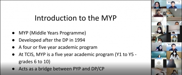 ​외국인학교 워크숍 진행 모습​