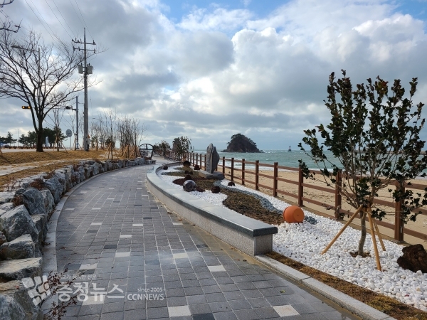 꽃지해안공원 가로화단