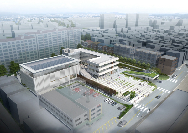 갈마 복합커뮤니티센터 건립공사 조감도