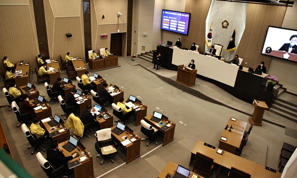 당진시의회 본회의장