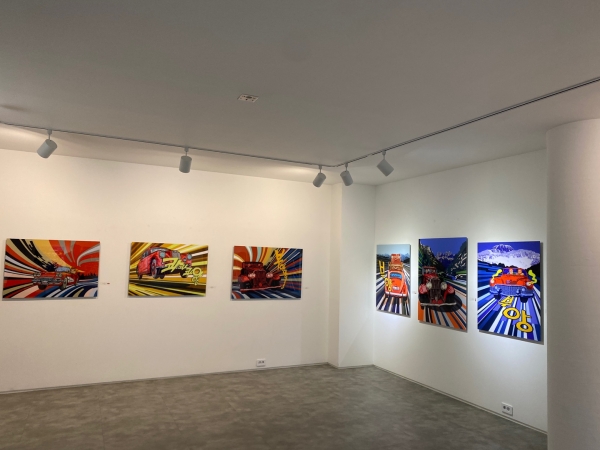 고경일교수 개인전 전경