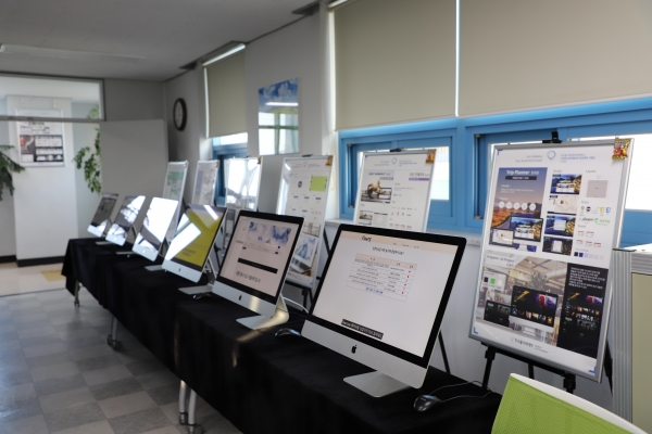 스마트소프트웨어과 프로젝트 전시회 개최