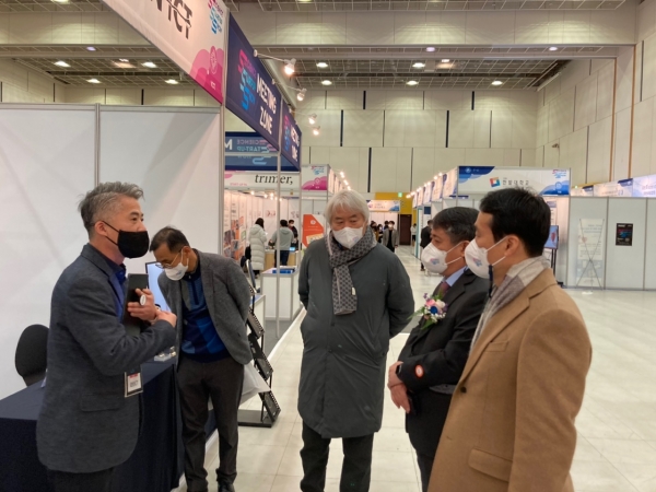 한남대, 2021 사이언스 스타트업 쇼 개최 모습