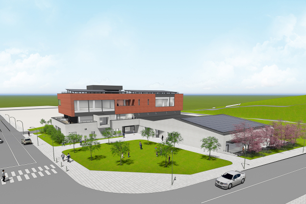 테크노밸리 국민제육센터(조감도)