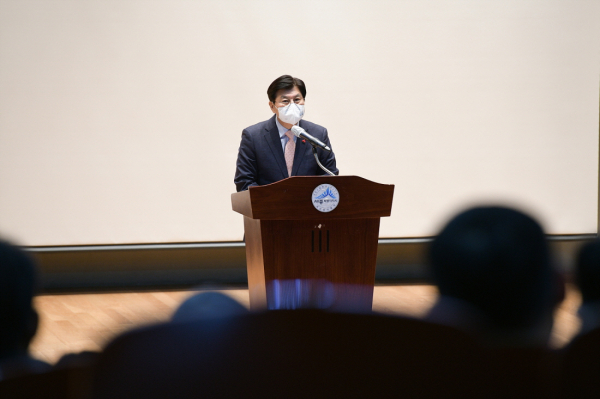 세종시 2022년 시무식 개최 모습