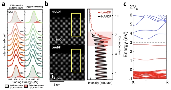 자외선에 의한 페로브스카이트 주석 산화물 표면 광전류 증폭 기작 규명