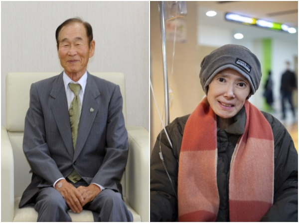 (좌) 함정옥 선생, (우) 이현주 여사