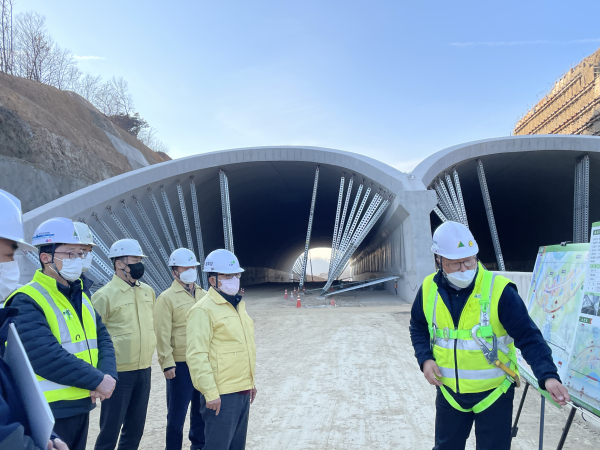 이대영 본부장, 동절기 긴급안전점검 현장 진행 모습