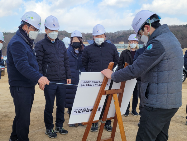 문성요 행복청 차장, 건설현장 코로나19 대응 방역상황점검 실시