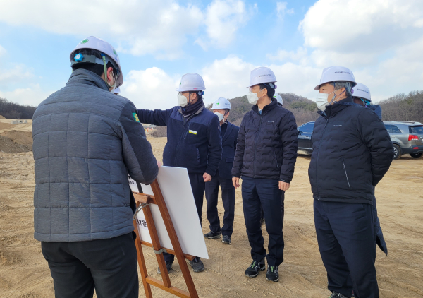 문성요 행복청 차장, 건설현장 코로나19 대응 방역상황점검 실시