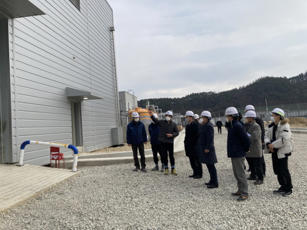 이종규 부군수는 19일 종합환경시설 현장 행정을 실시했다.