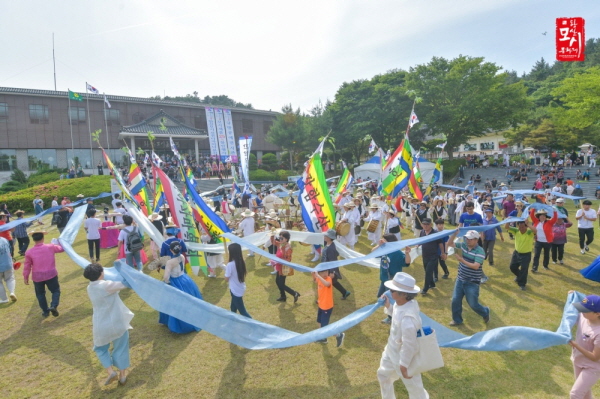 한산모시문화제 모습