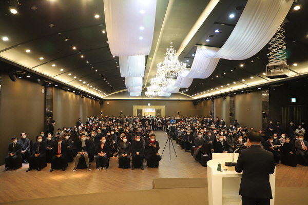 이장우 전 의원, 출판기념회 모습