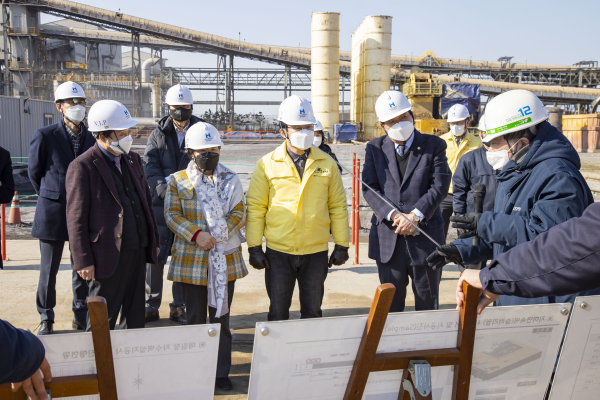 산업건설위원회 현장방문 모습