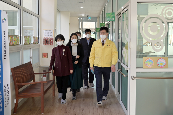 공주시, 설 명절 맞아 사회복지시설 등 위문 모습