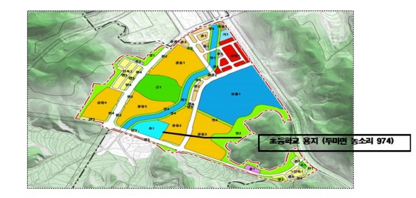 가칭 대실초 예정부지
