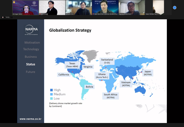 한밭대 산학협력단 첨단기술 기업 온라인 제품설명회