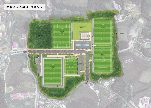 스포츠파크 조감도