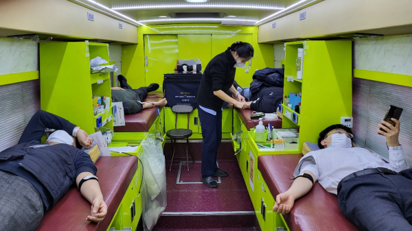 대전도시공사 – 적십자혈액원, 헌혈캠페인 동참 모습