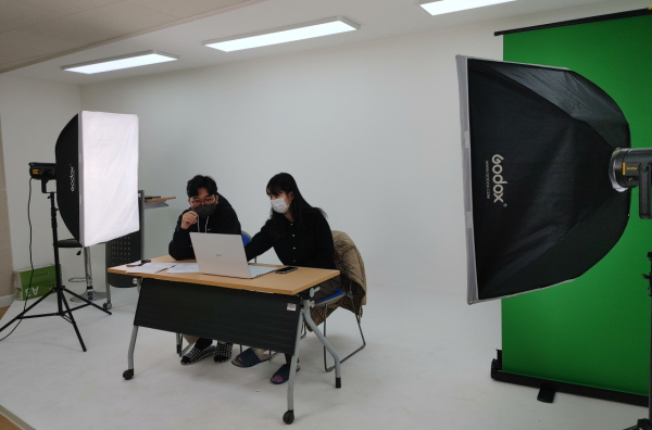 '2022년 생활권 중심 평생학습 지원' 공모사업에 선정된 28개 기관이 참여한 가운데 23일 원내 스마트 강의실에서 오픈데이 행사 개최