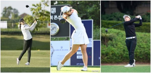 중부대 골프선수들 ‘2022년 전국 대학 골프 선수권대회’ 경기 모습