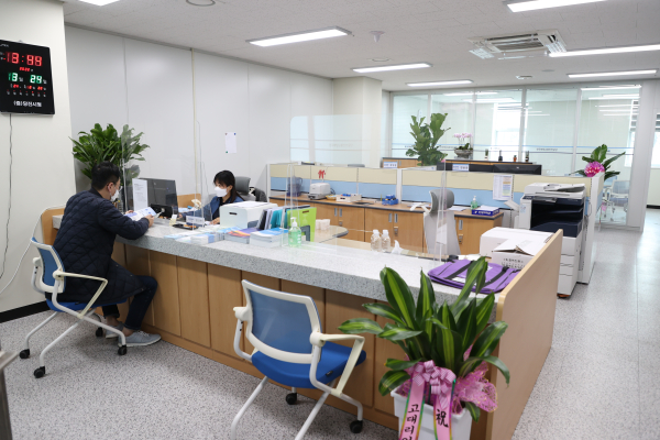 한국해양교통안전공단 당진지사 개소식 (사무실 내부)