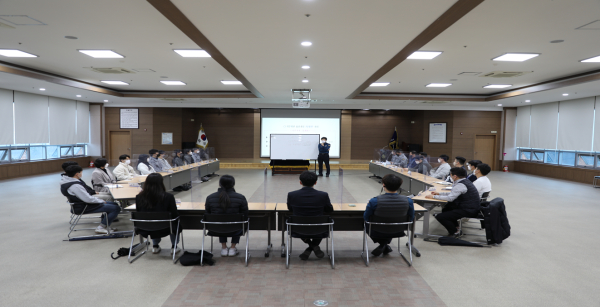 현장리더 학습모임 진행 장면