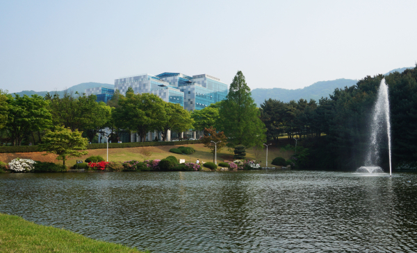 호서대학교 내 세출호 전경