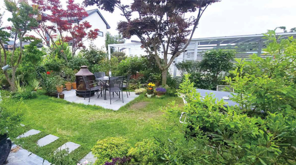 지난 2021년 세종시 아름다운 정원 경연대회 공모전 최고의정원상 (다솜마당-강혜원)