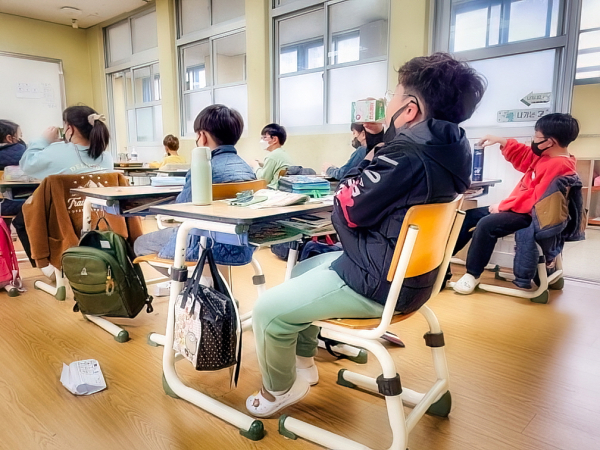 초등생 우유 무상급식 이미지