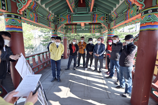 주요사업장 현장방문(한옥복합문화콘도)