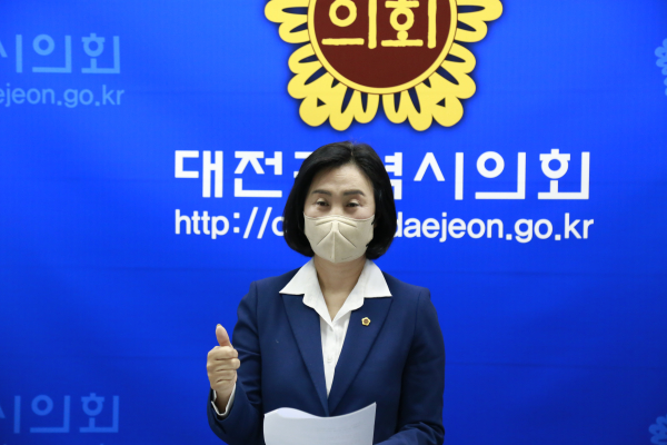 채계순 대전시의원이 5일 지역구 시의원 출마를 선언했다.