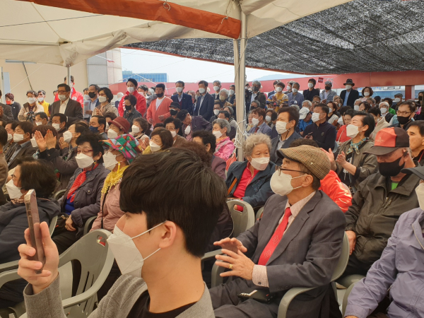 박희진 대전 대덕구청장 예비후보 선거사무소 개소식