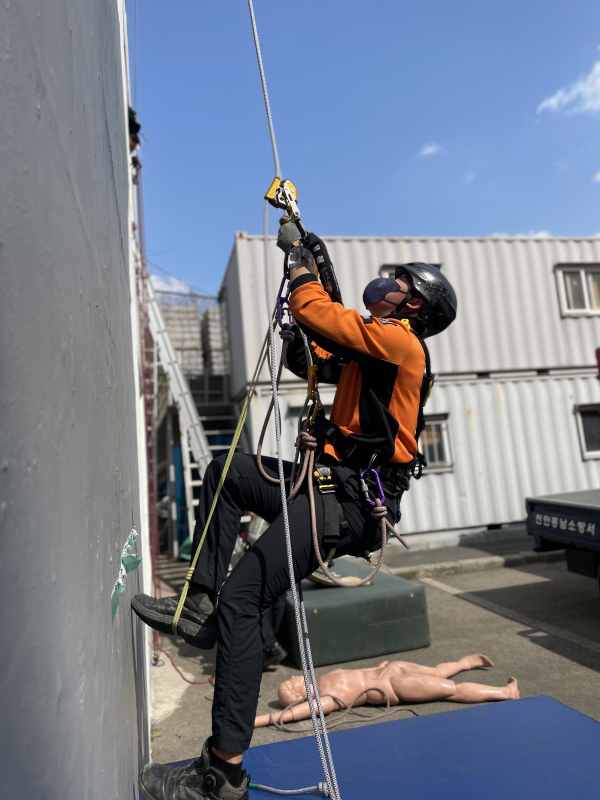 특별훈련 실시 장면