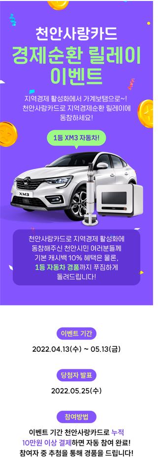 '경제순환 릴레이 이벤트’ 홍보 이미지