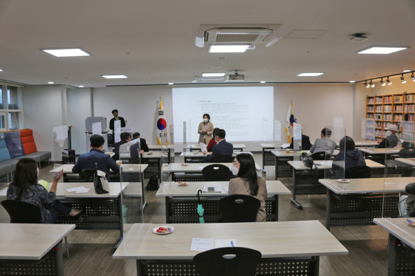 지난 13일,  2022년 효문화진흥 단체 지원사업 간담회 개최