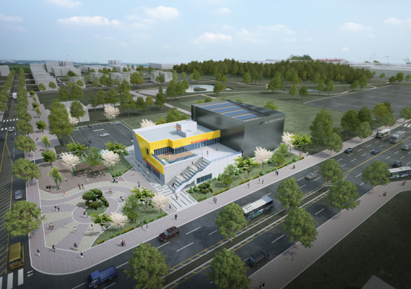 둔포국민체육센터 조감도