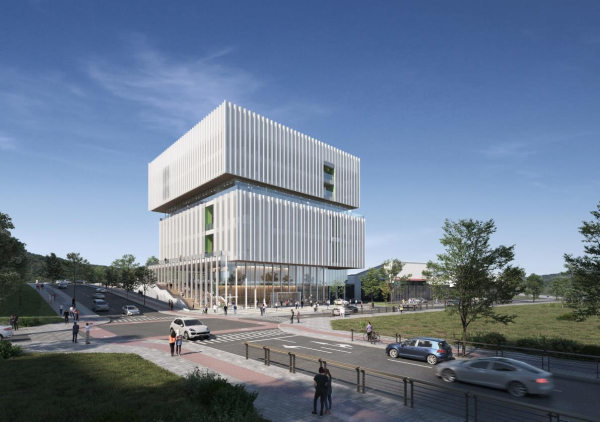 공공임대형 지식산업센터 투시도